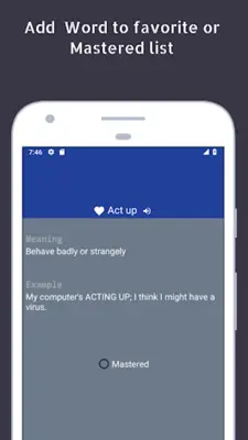 CAT Vocabulary android App screenshot 5